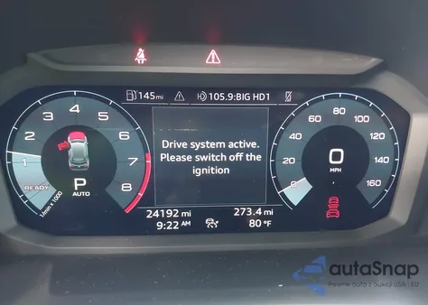 2025 Audi Q3 Premium 45 Tfsi S Line Quattro Tiptronic from USA, damaged, VIN WA1DECF37S1011283